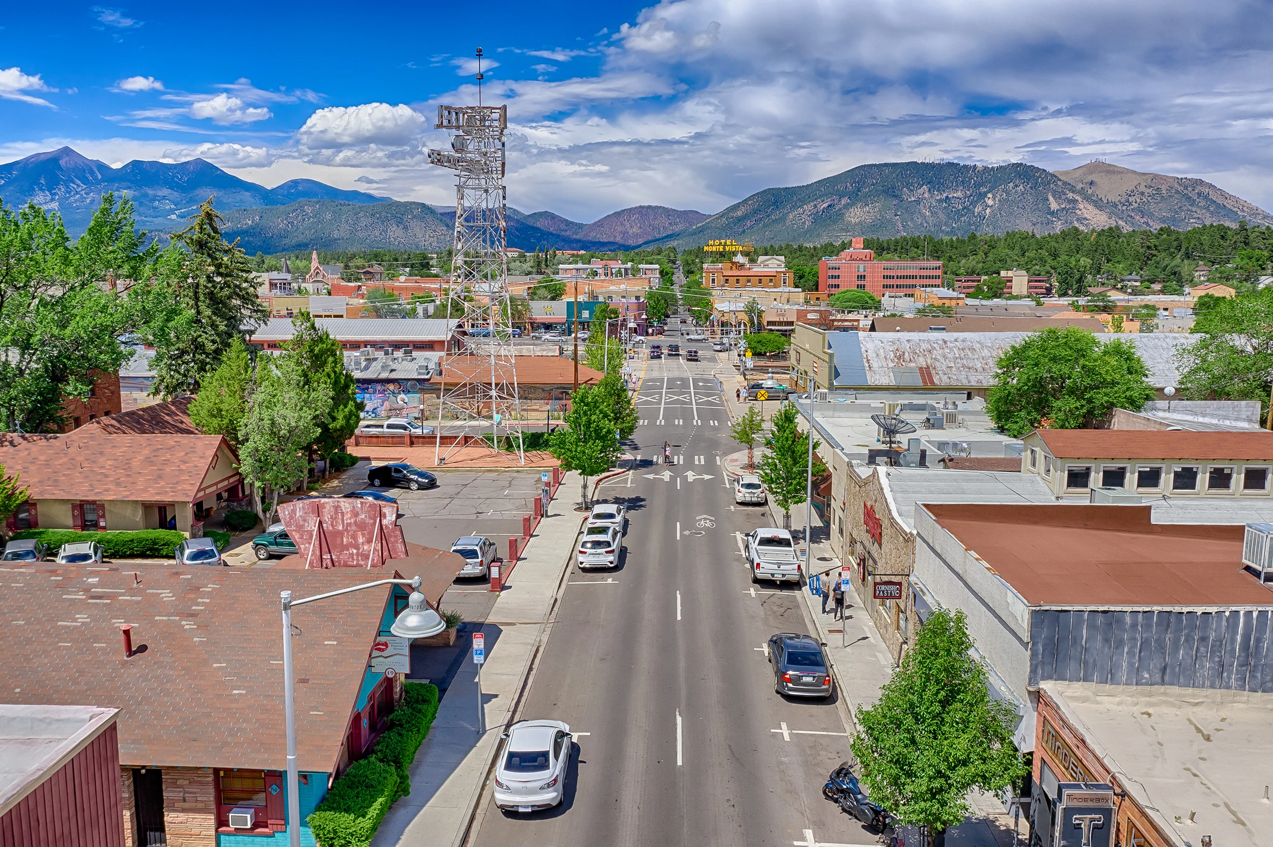 San Francisco Street in Downtown Flagstaff