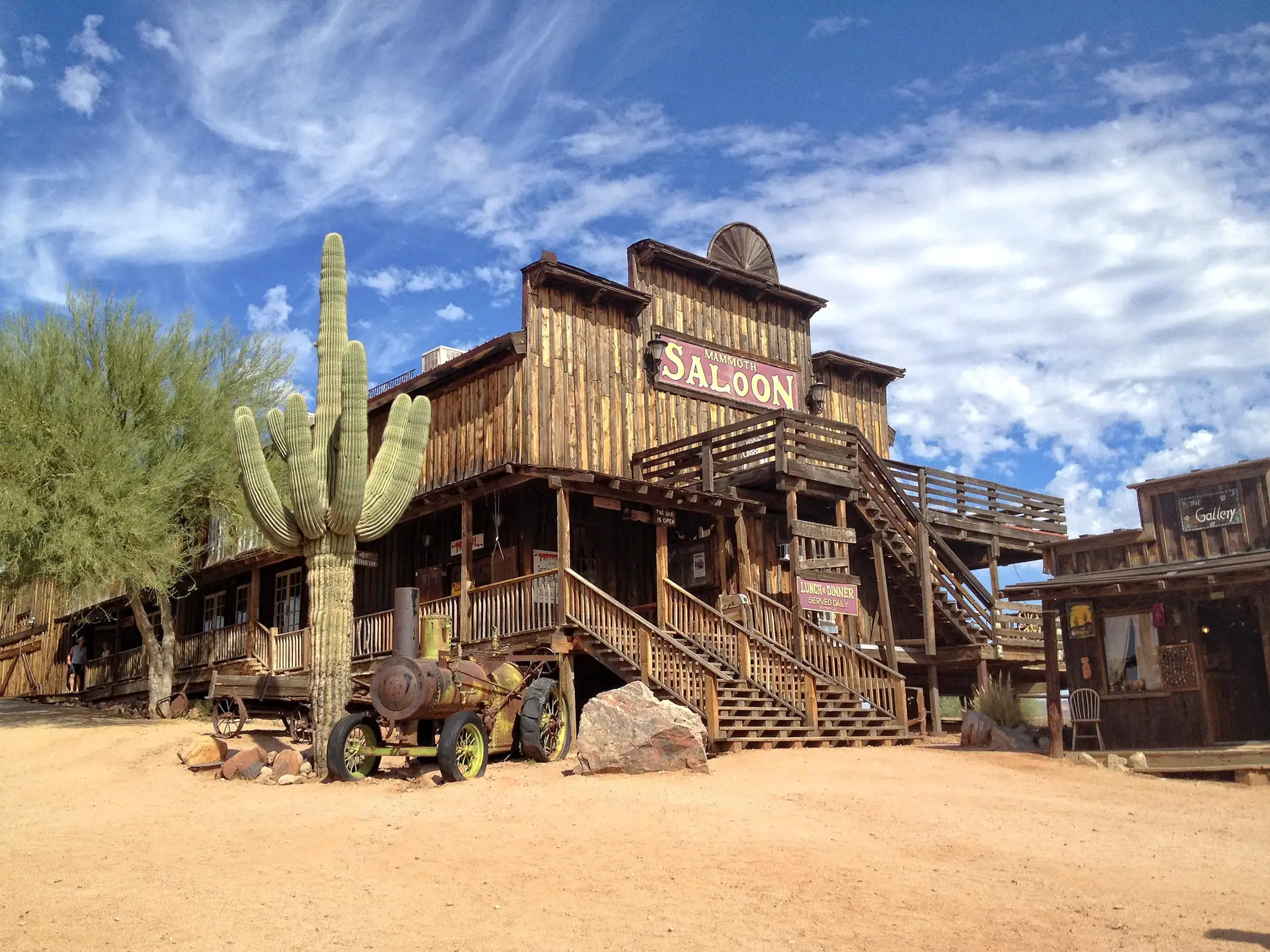 Goldfield Ghost Town, home of the Lost Dutchman gold mine