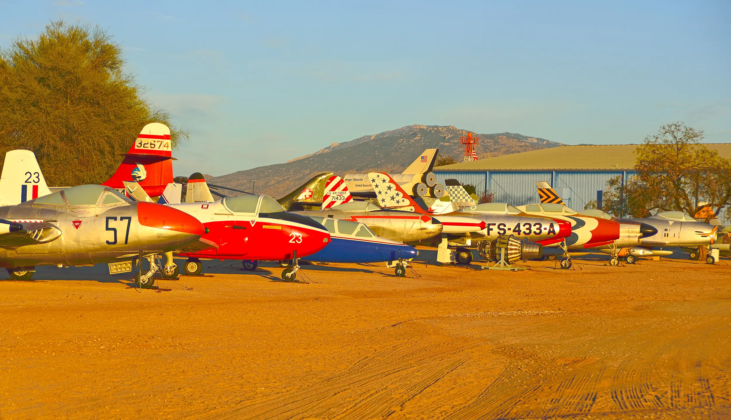 Planes at Pima Air and Space Museum