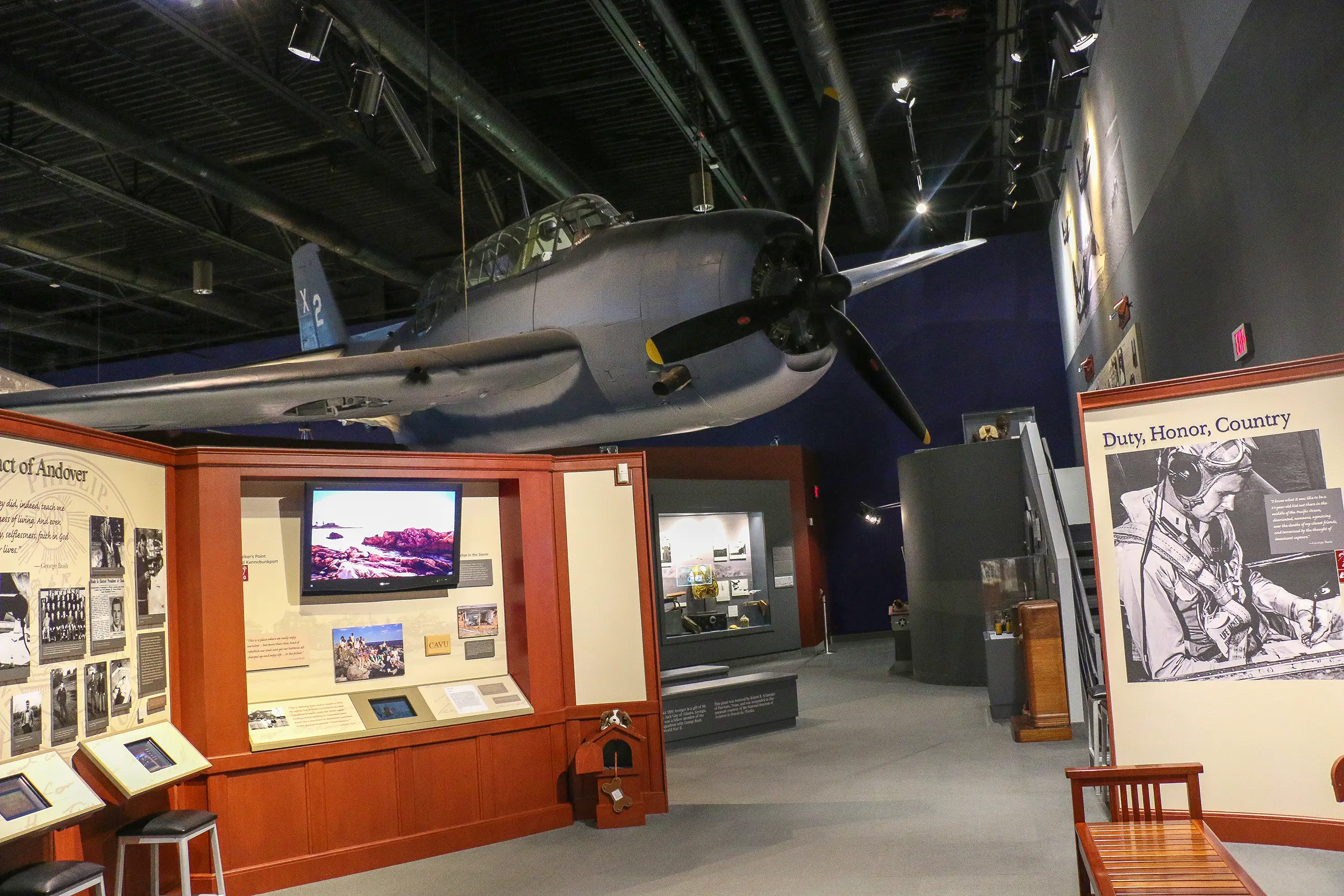 Inside the George H. W. Bush Presidential Library