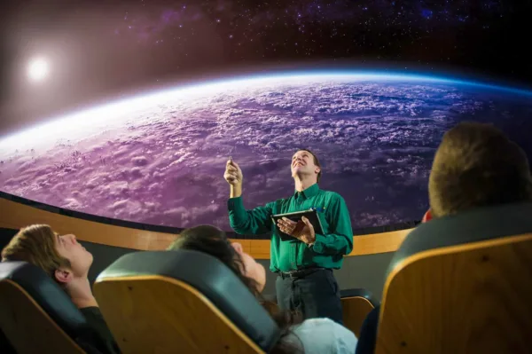 A space exhibition in Greenville Texas